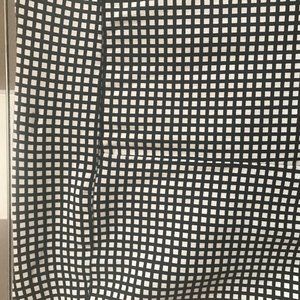 Chicos So Slimming Black and White Check Crops